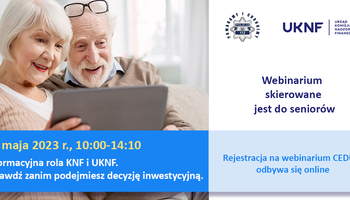 Webinaria dla seniorów