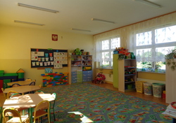 Szkoła Podstawowa w Wólce Sokołowskiej - sala przedszkolna