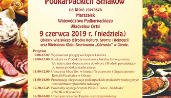 XIII edycja Targów Żywności Tradycyjnej „Festiwal Podkarpackich Smaków”