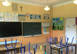 Szkoła Podstawowa w Turzy - sala lekcyjna